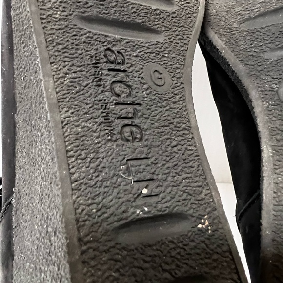 $340 ARCHE France US 8/EU 39 Black Suede Nubuck Mary Jane’s Pumps Shoes - Picture 13 of 13